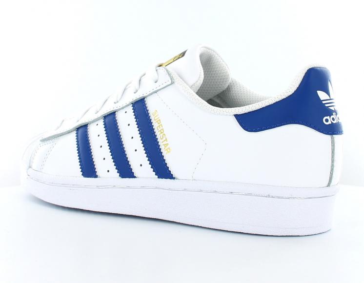 chaussure super star bleu