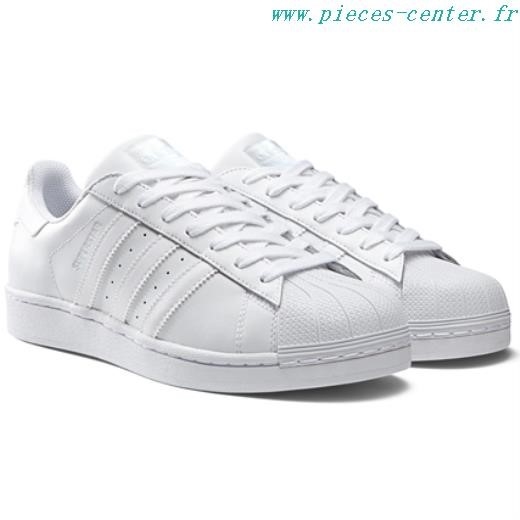 superstar toute blanche femme