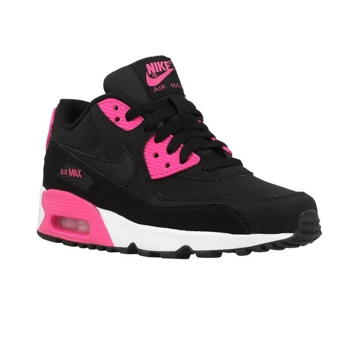 air max 90 femme noir et rose