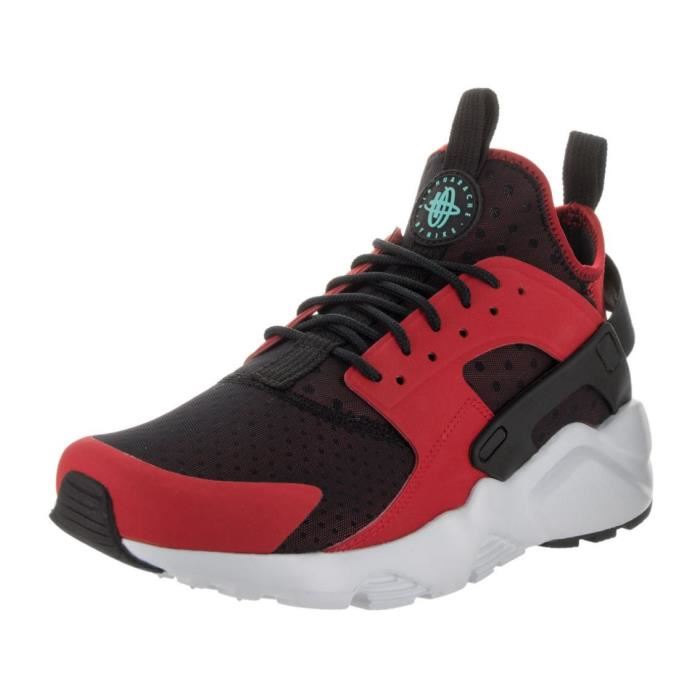 huarache rouge et noir