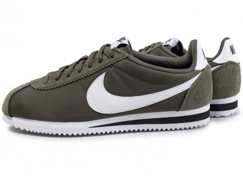 nike cortez nylon homme or